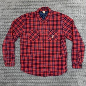 Toy Machine X RVCA Collab Men Medium Monster Flannel Shacket Skateboard Grunge